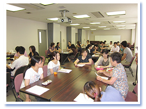 講演会でのグループワーク
